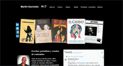 Desktop Screenshot of martinsacristan.com